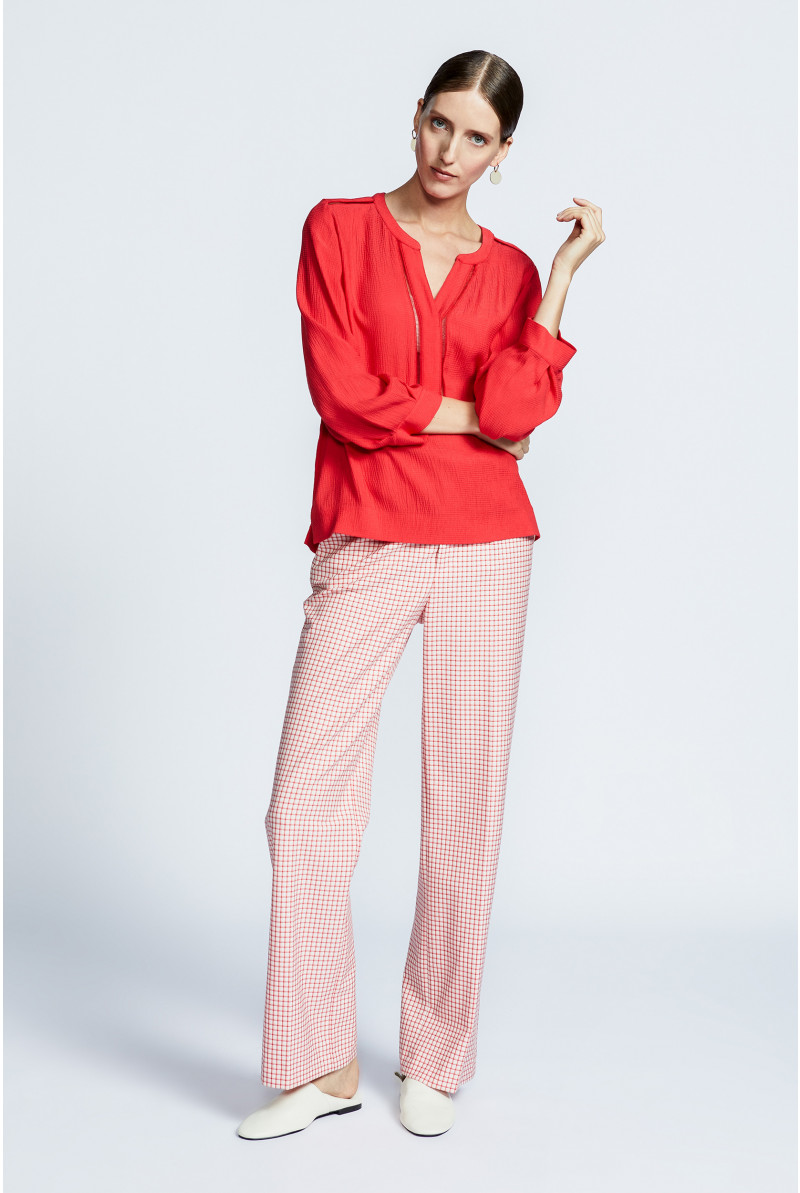 Blouse d’été à col en V