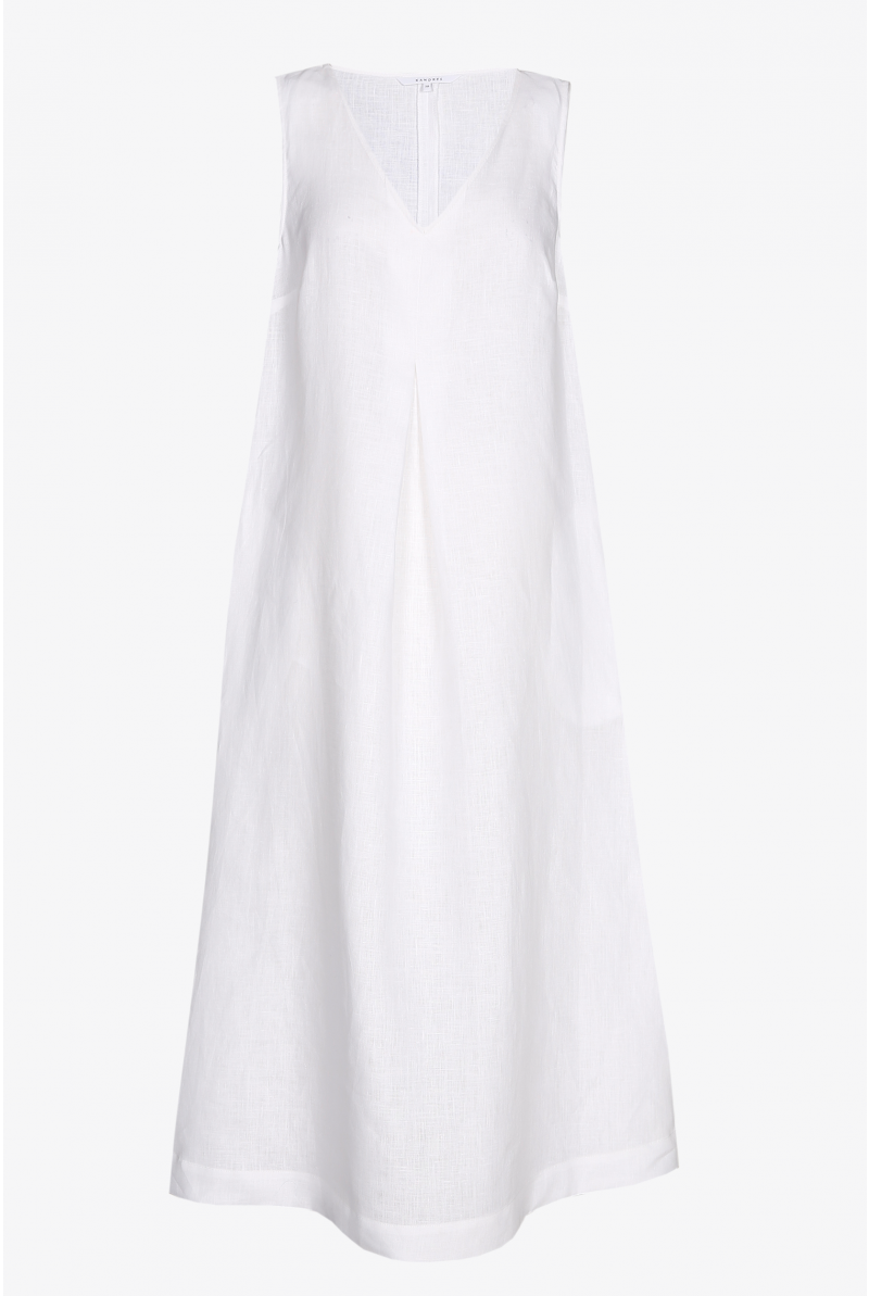 Maxi dress in linen