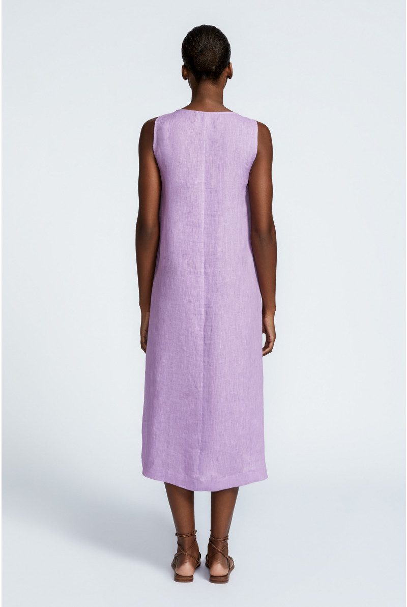 Maxi dress in linen