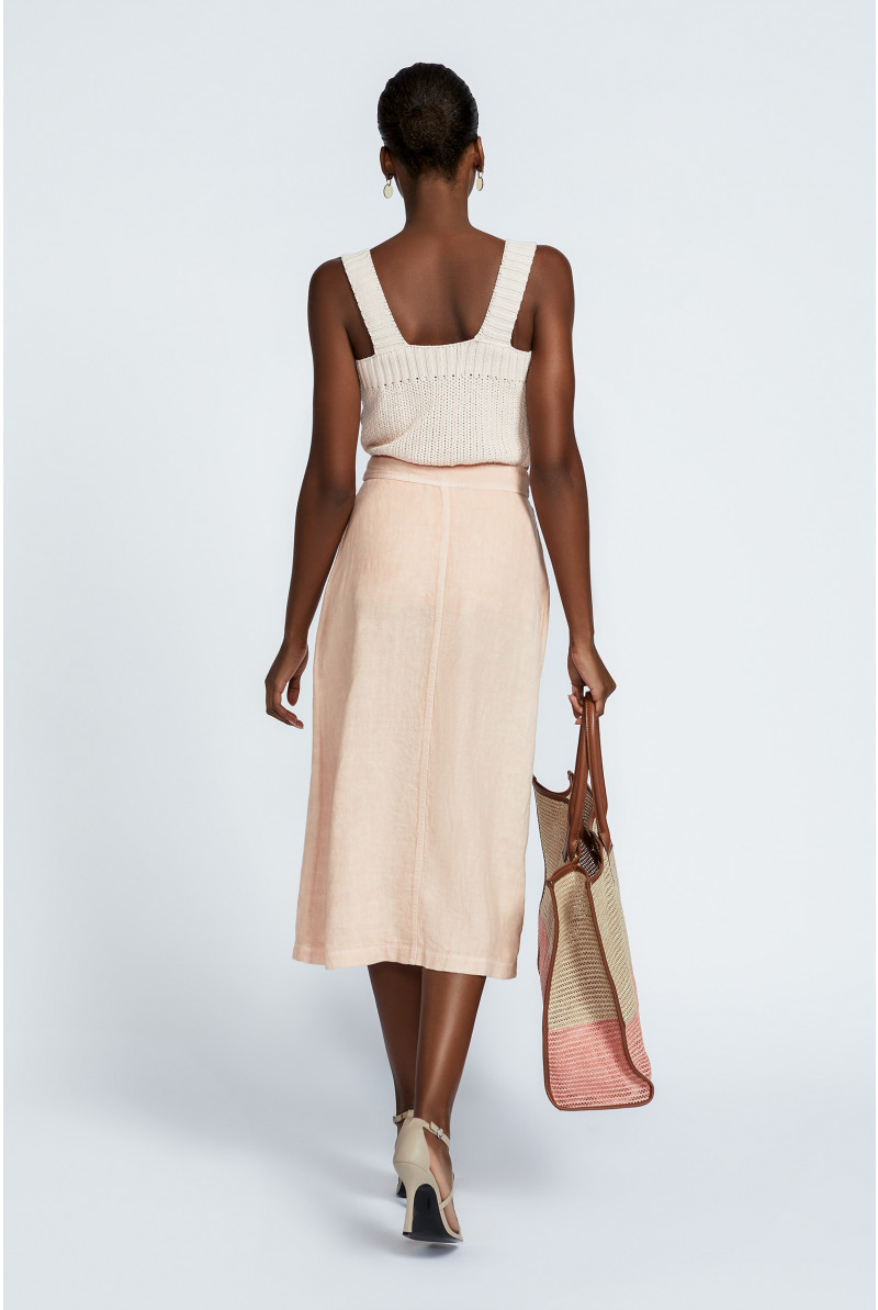 Linen skirt 