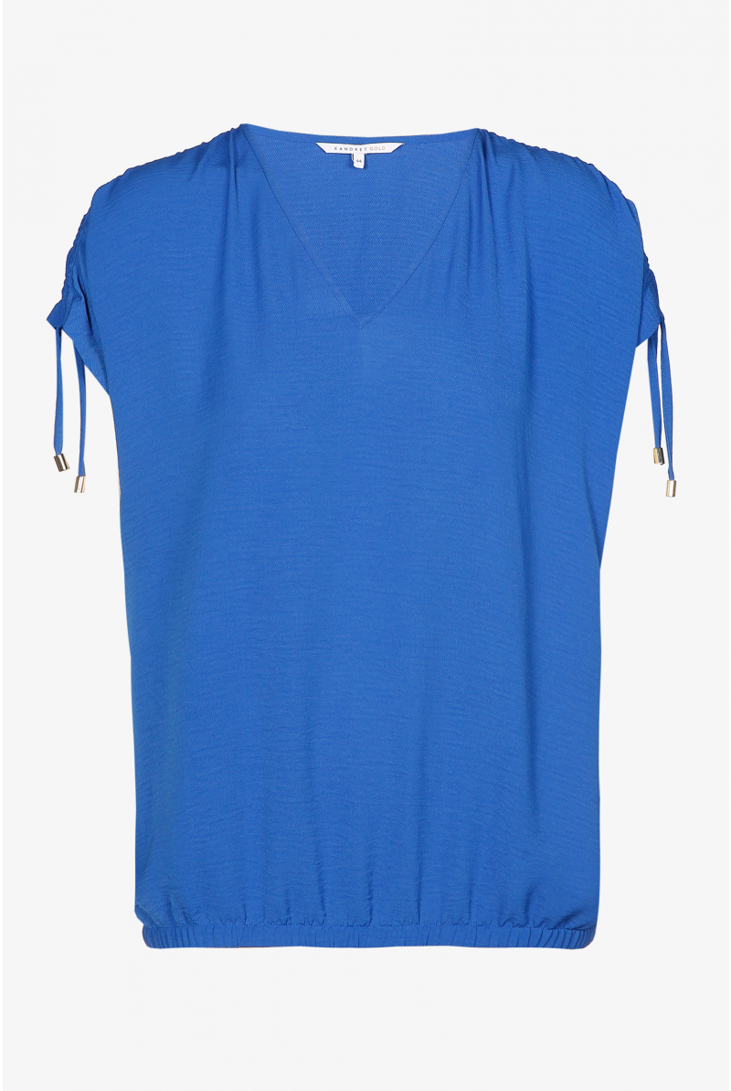 Blouse en crêpe