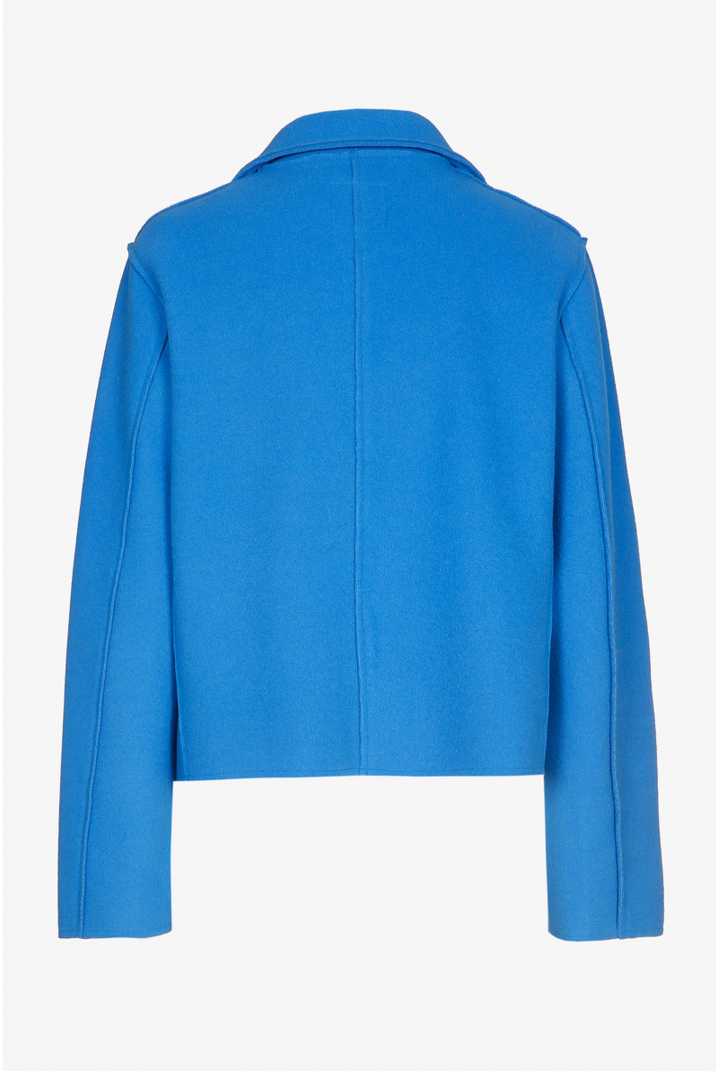 Kurze Jacke mit Eingrifftaschen