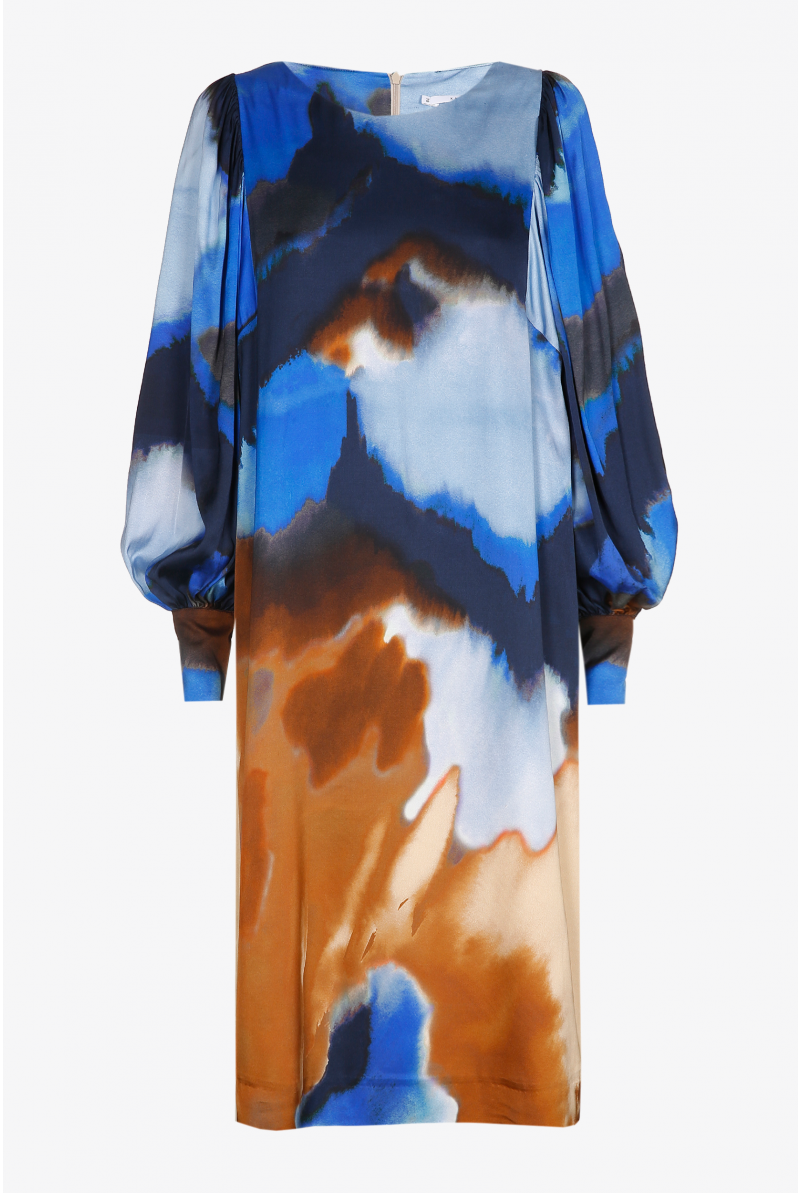 Robe à motif microscopique