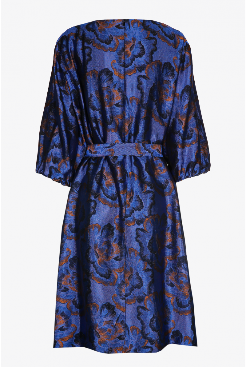 Dress in jacquard