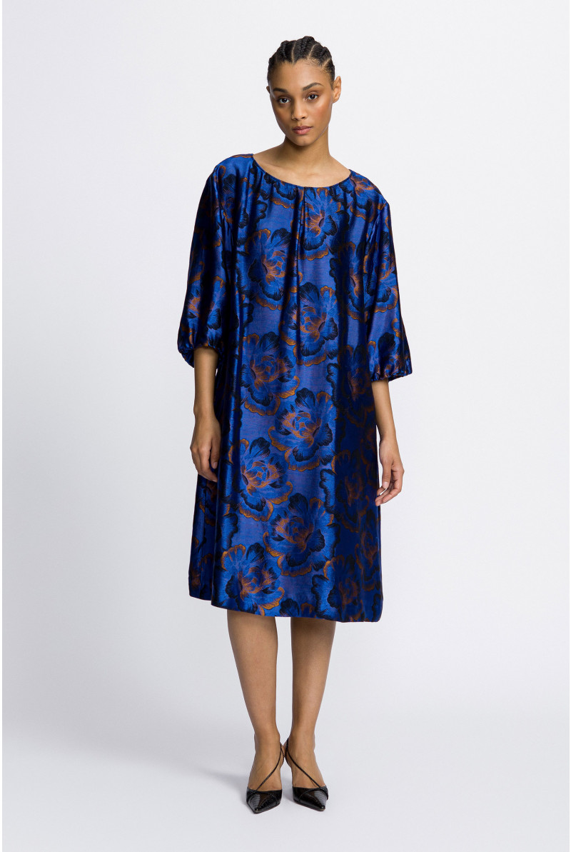 Dress in jacquard
