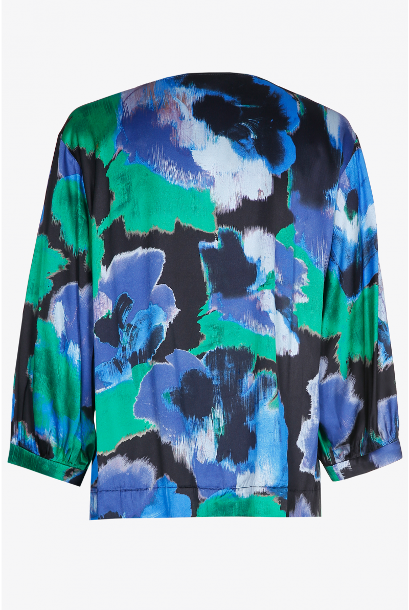 Blouse à motif floral