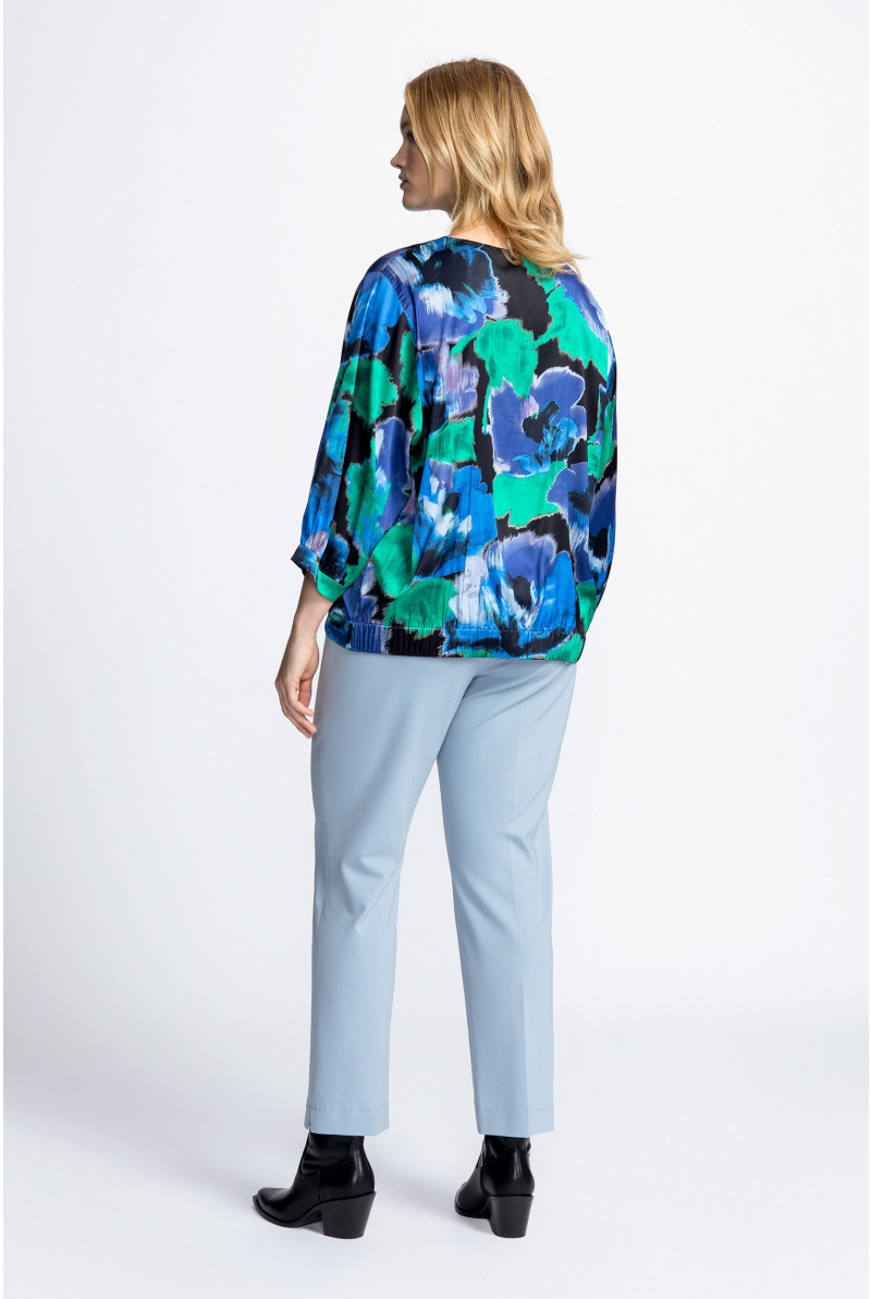 Blouse à motif floral