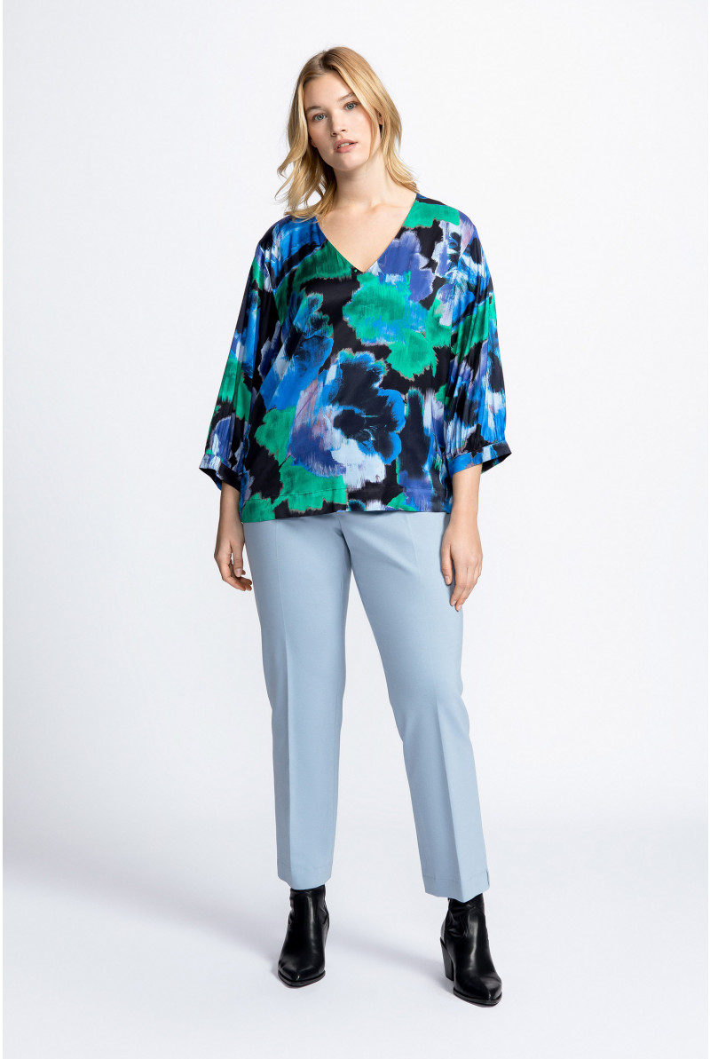 Blouse à motif floral