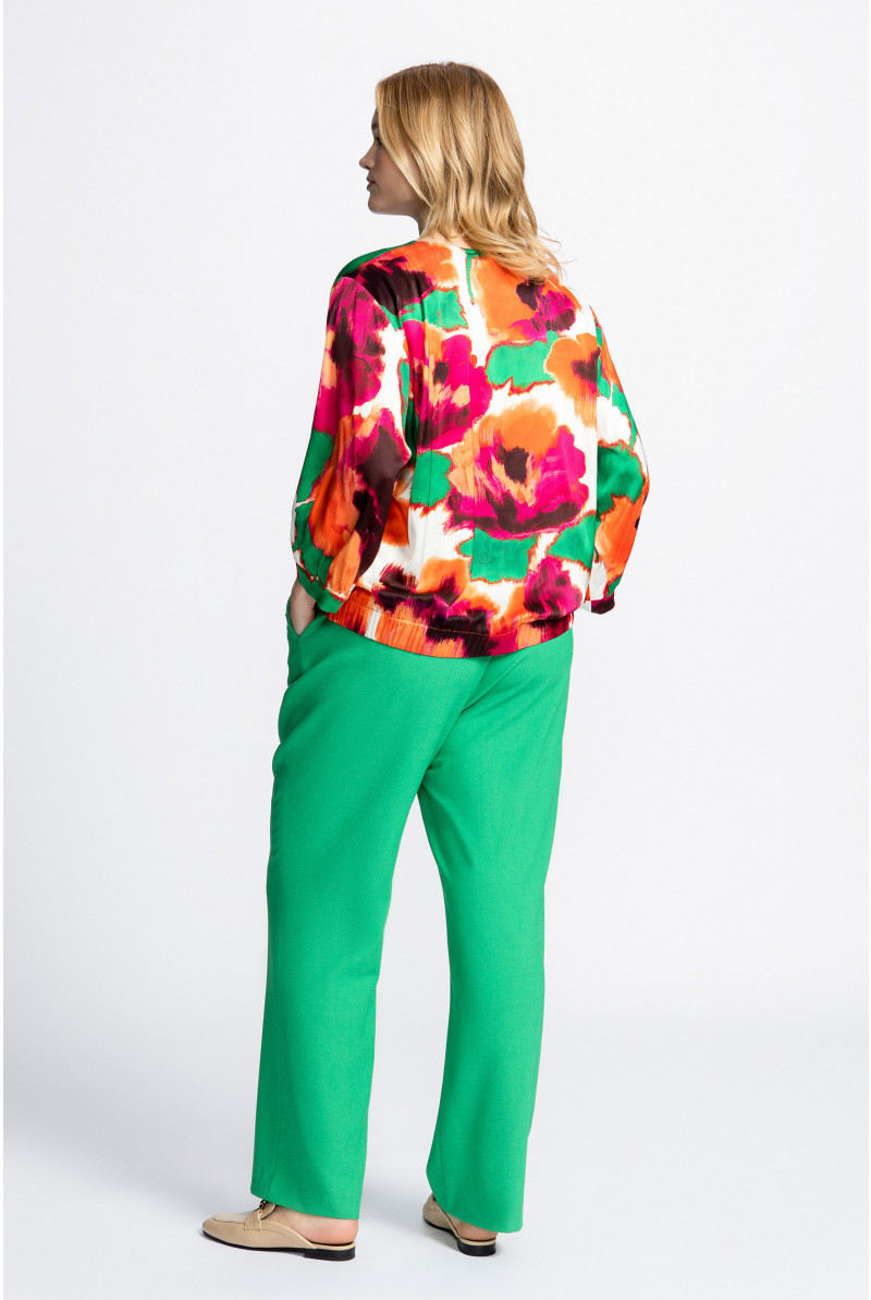 Blouse à motif floral