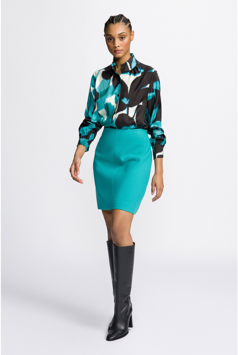 Bluse mit Blumenmuster