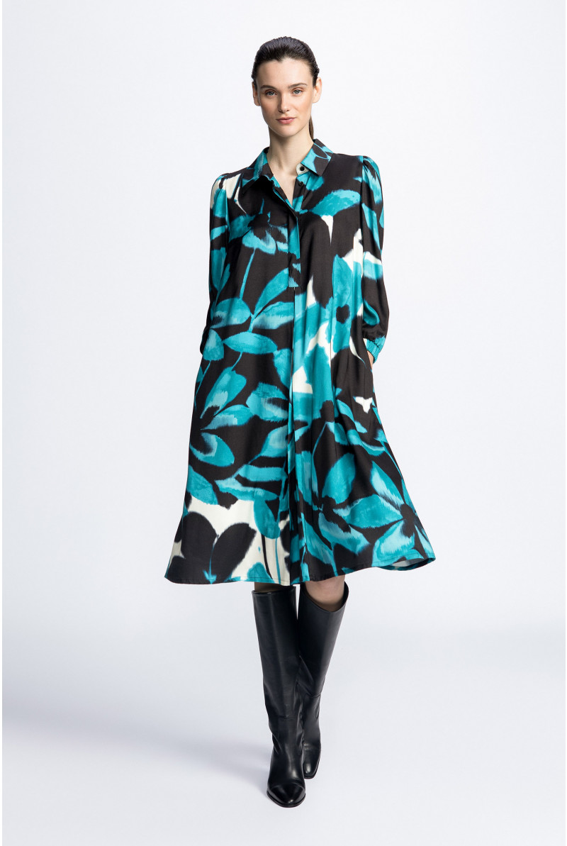 Dress with floral print