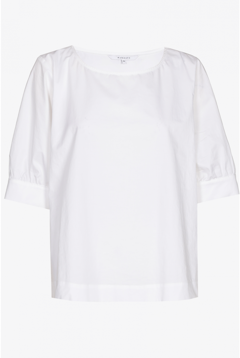 Versatile cotton blouse