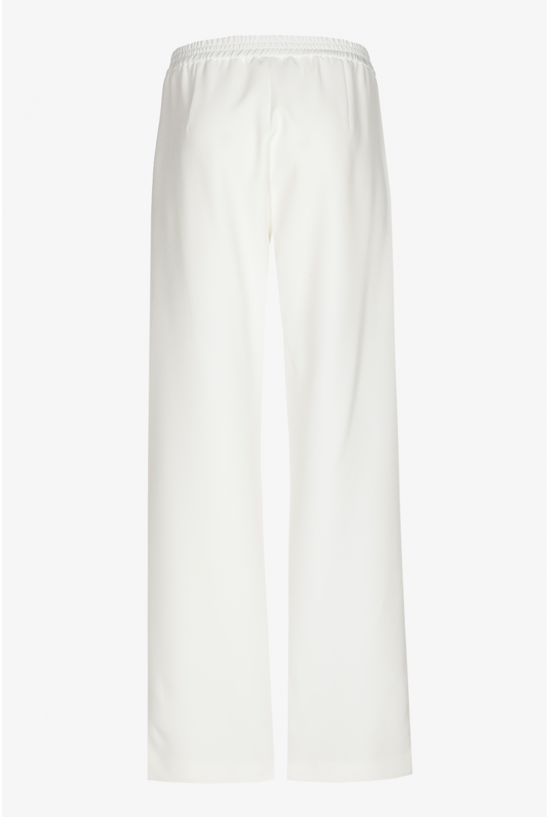 Soepelvallende broek met wijde pijpen