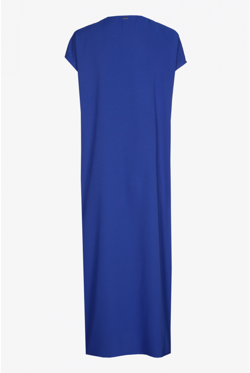 Robe élégante avec détail plissé