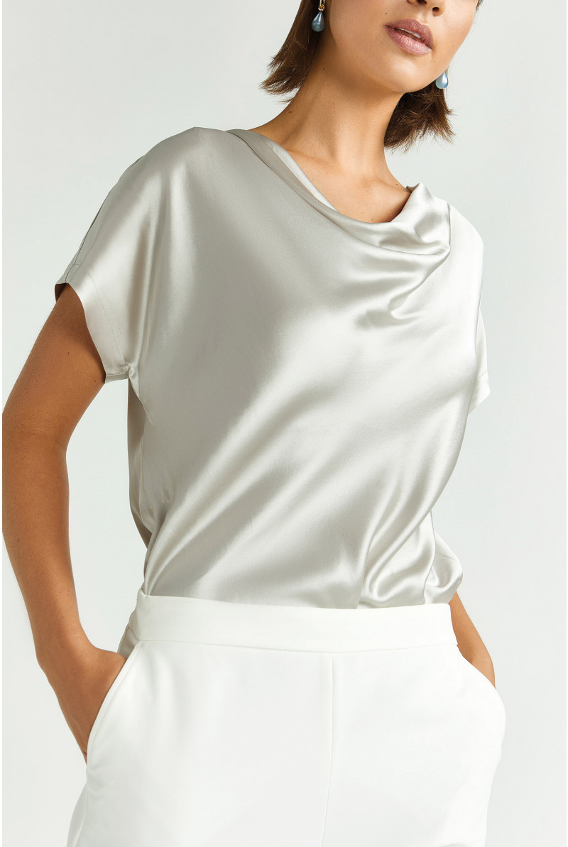 Blouse soyeuse