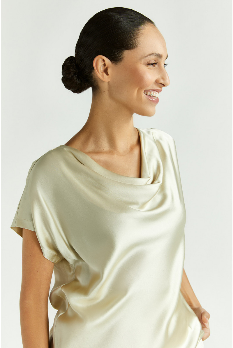 Blouse soyeuse