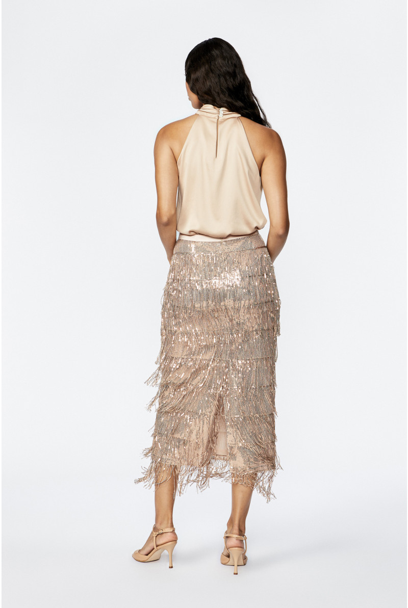 Party skirt with frills