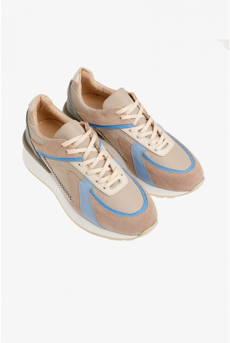 Multi coloured trainers sales