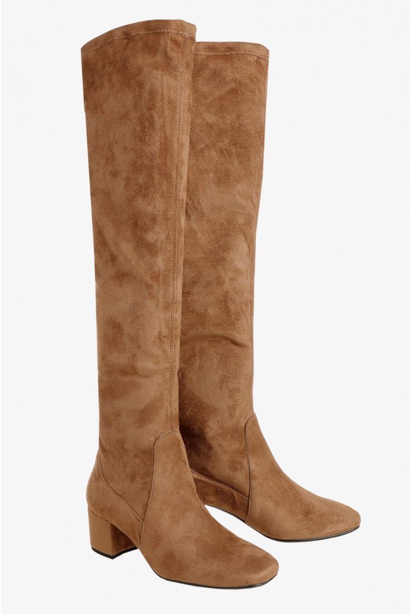 Bottes en daim