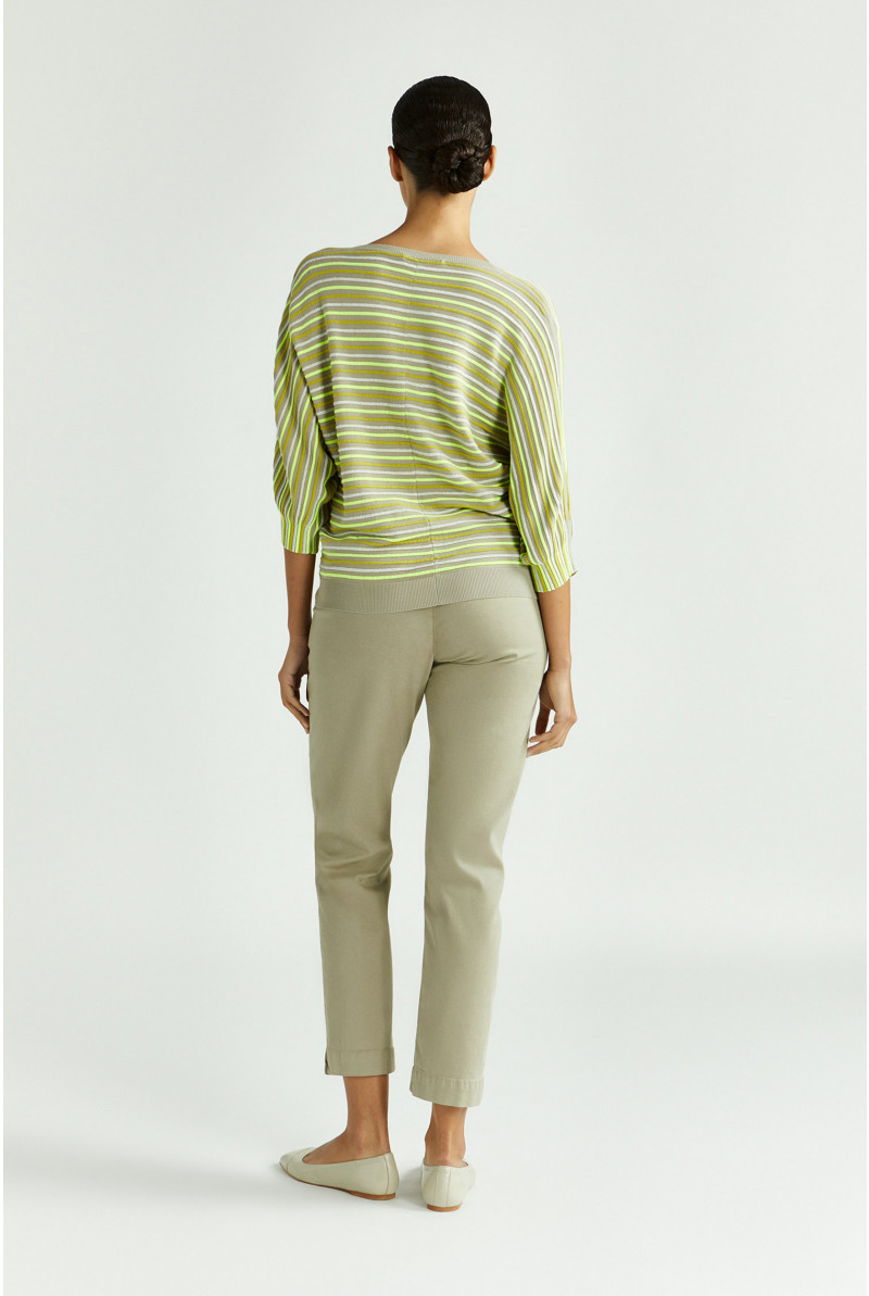 Pantalon doux à jambes larges
