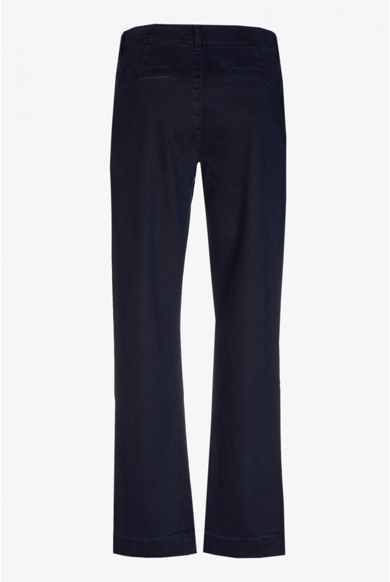 Soft trousers with wide legs