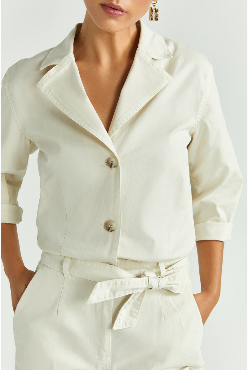 Jumpsuit met wijde pijpen