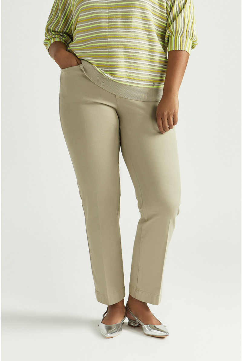 Zachte broek met stretch