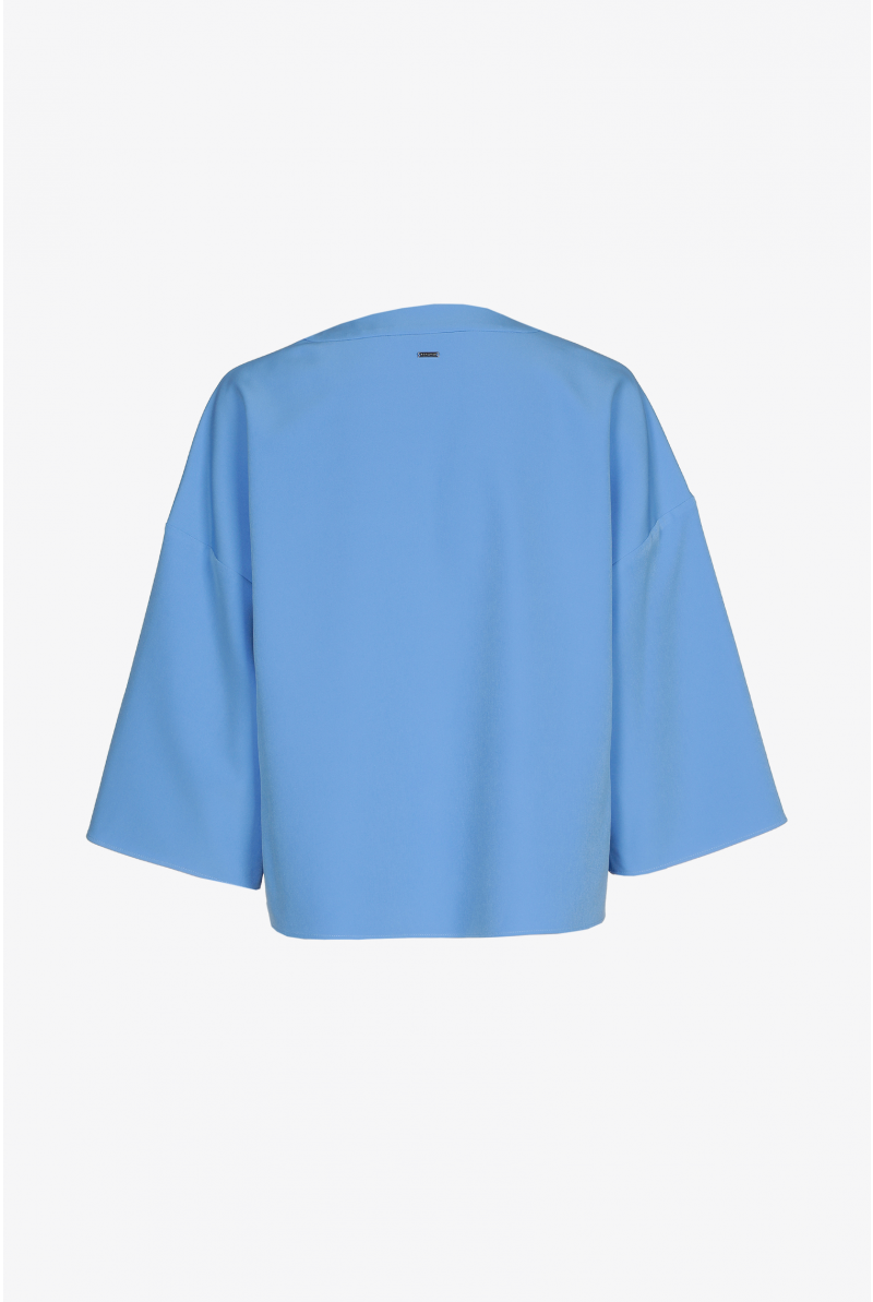 Blouse in soepele stof