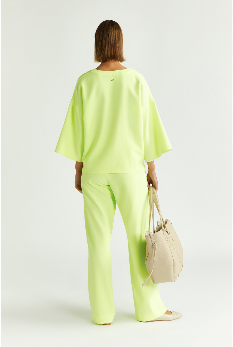 Blouse in soepele stof