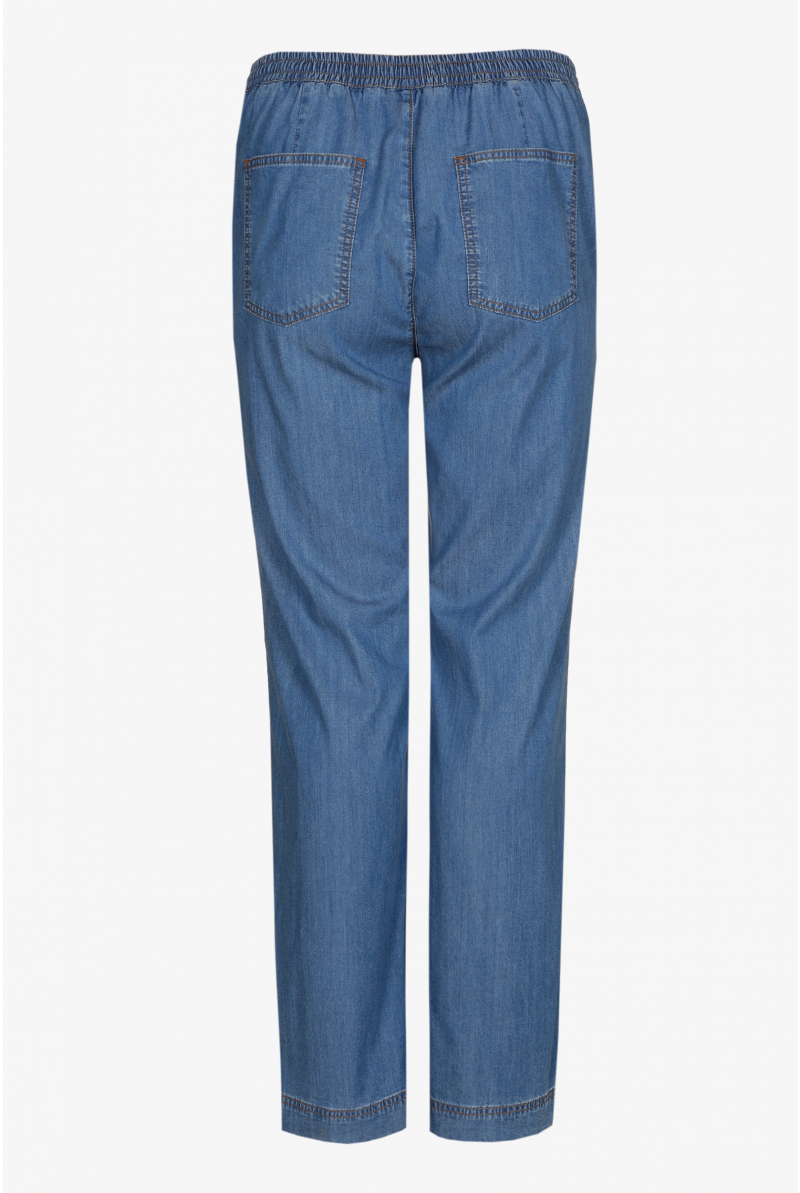 Jean à jambes larges