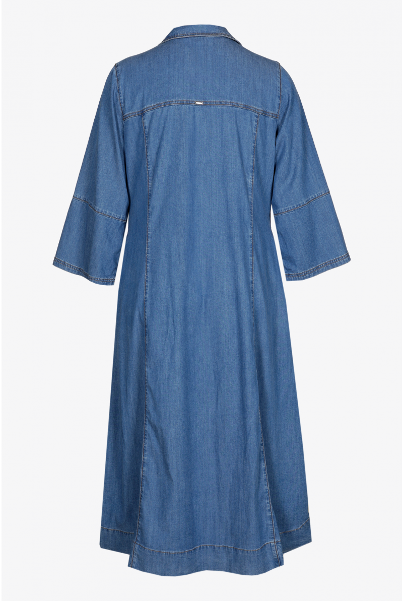 Langes Jeanskleid