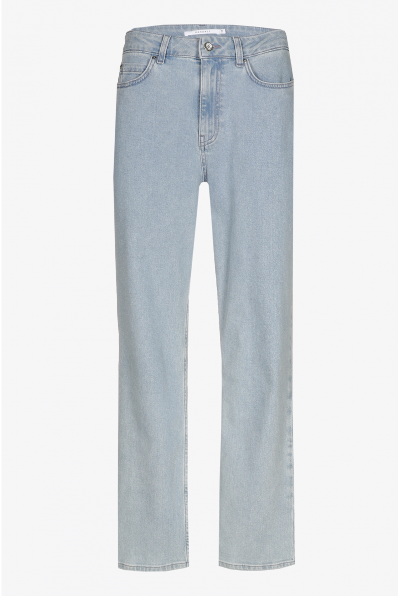 Jeansbroek met smalle pijpen