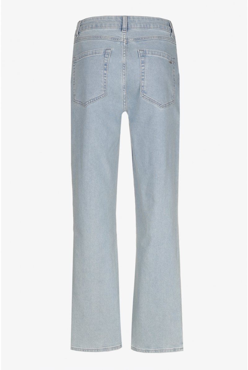 Jeansbroek met smalle pijpen