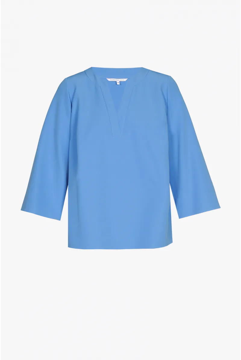 xandres Blouse en tissu sergé 61258-01-3040