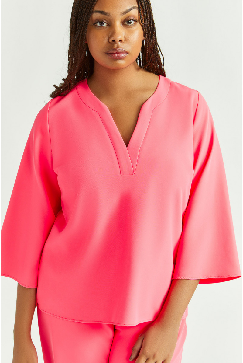 Blouse in twillstof