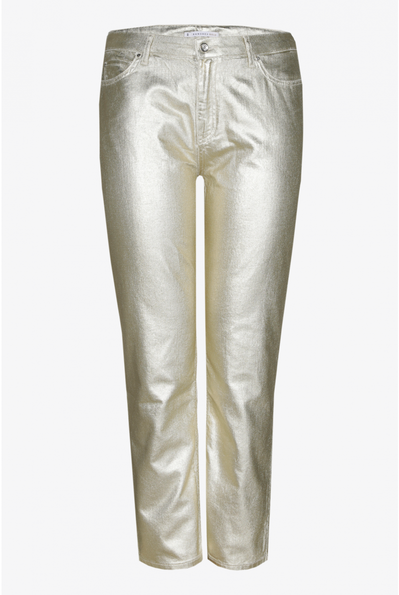 Coated jeans