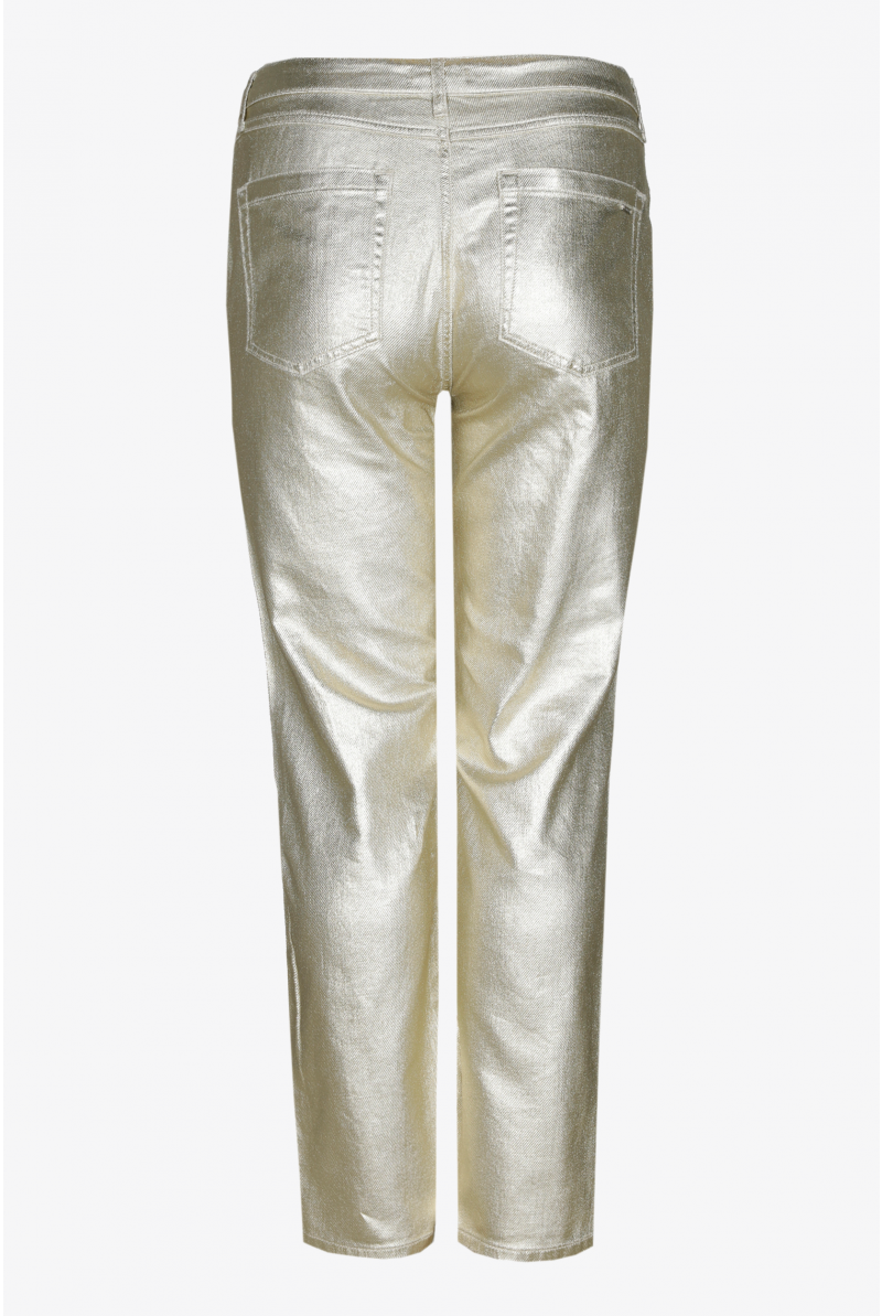 Coated jeans