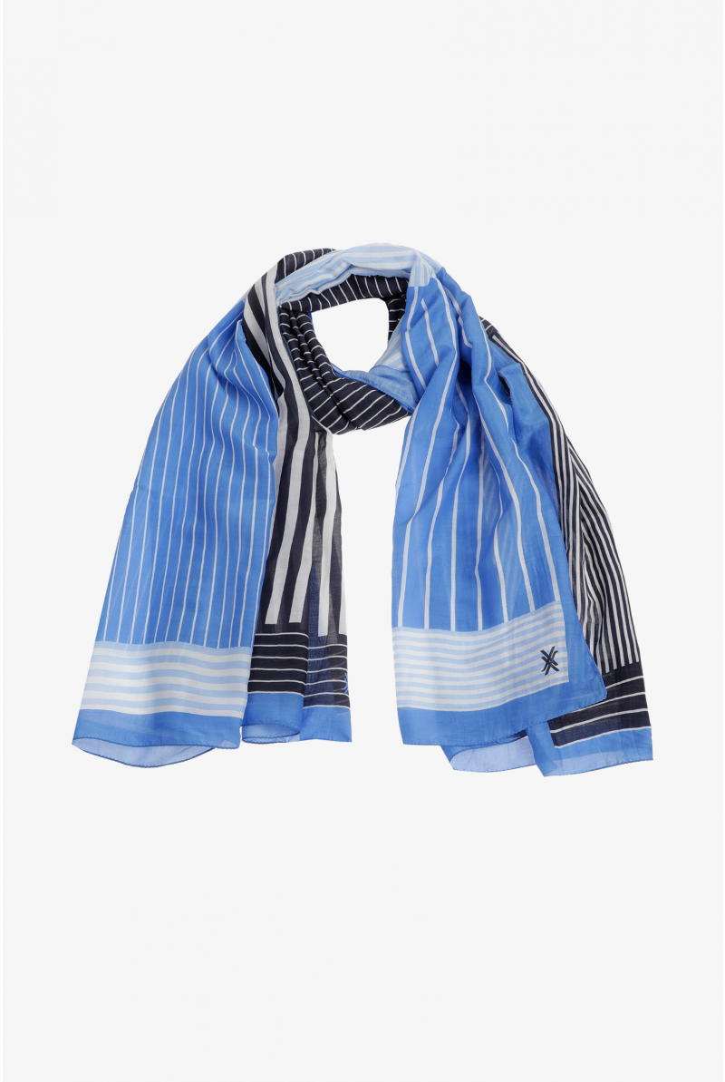 Écharpe à motif rayé