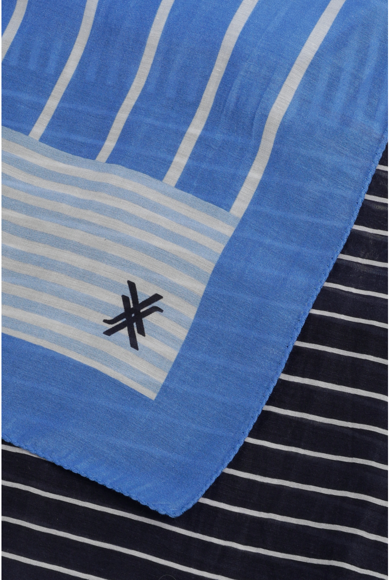 Écharpe à motif rayé