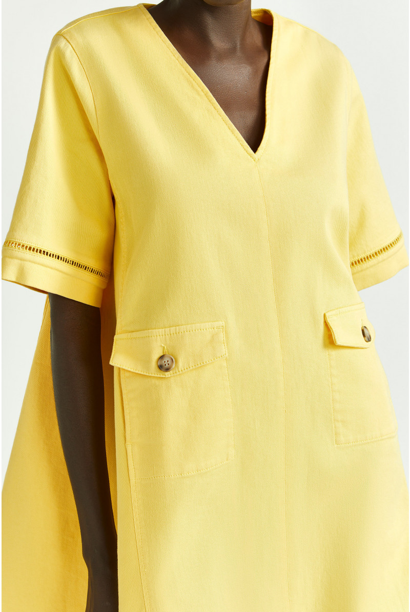Robe ample en coton