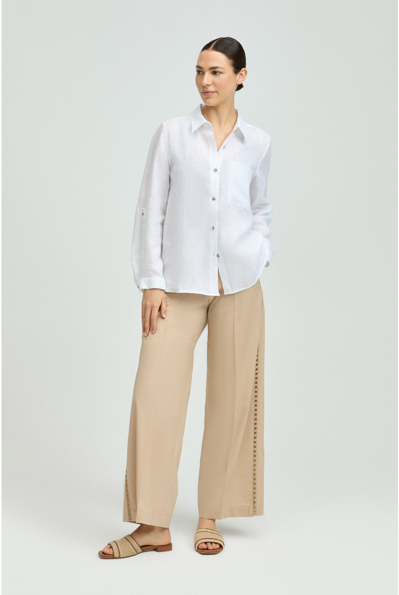 Pantalon ample avec entre-deux