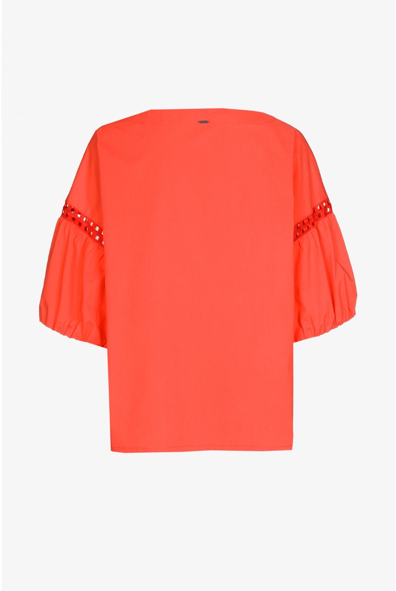 Blouse van organisch katoen