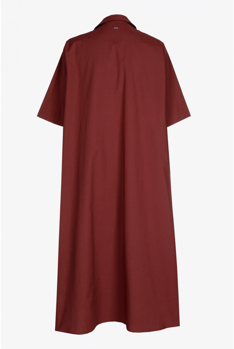 Robe en ligne A en coton biologique