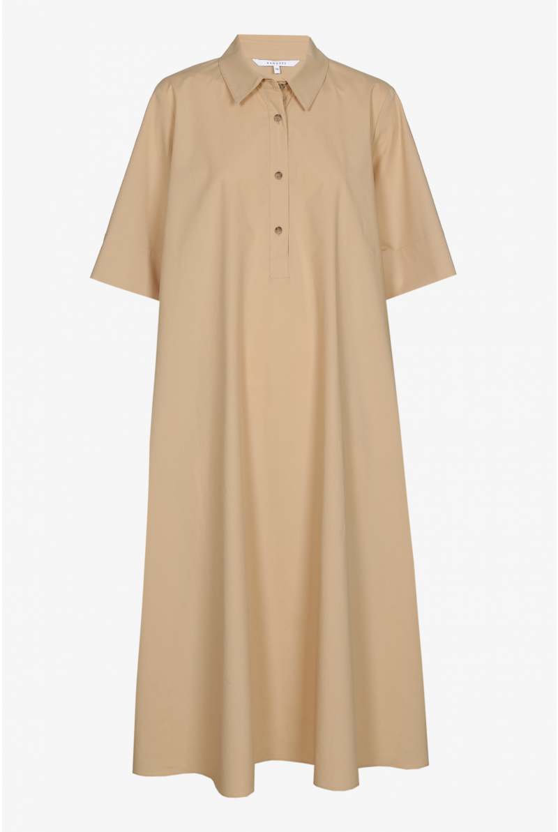 Robe en ligne A en coton biologique