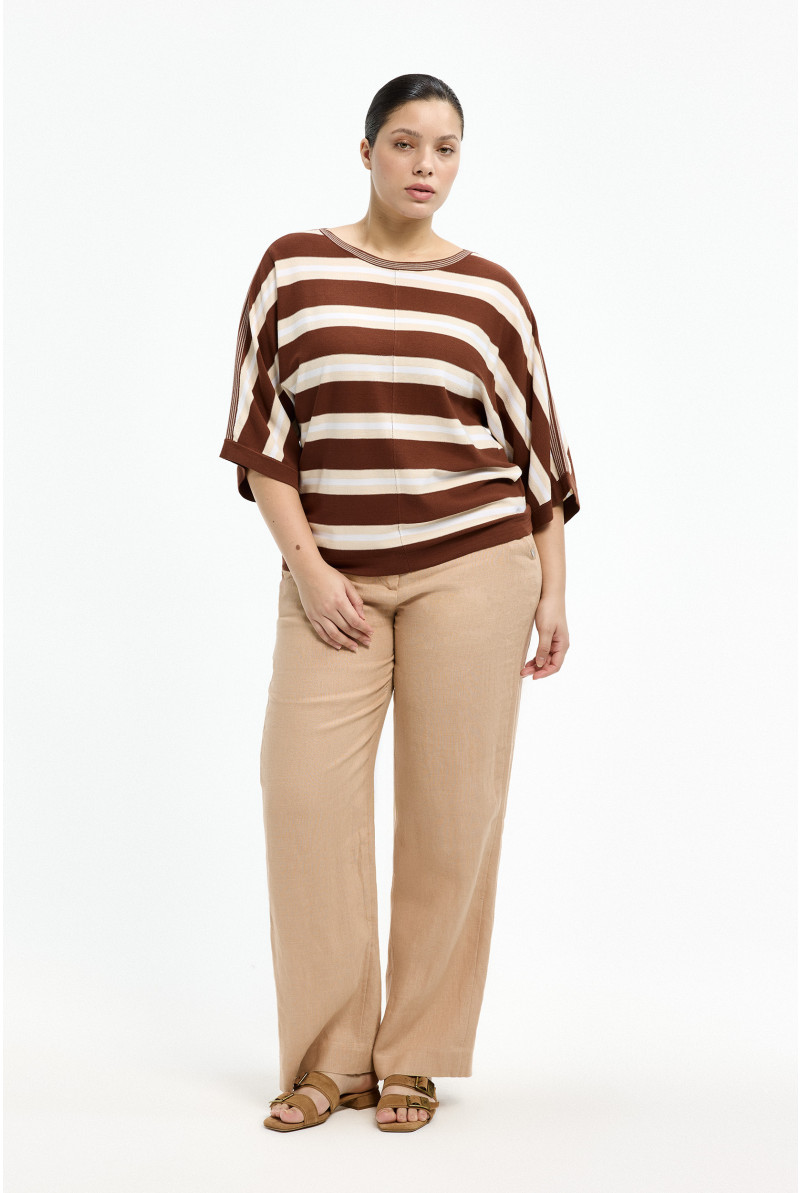 Zomerse linnen broek