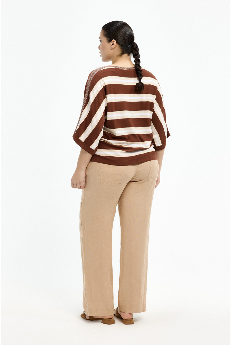 Zomerse linnen broek