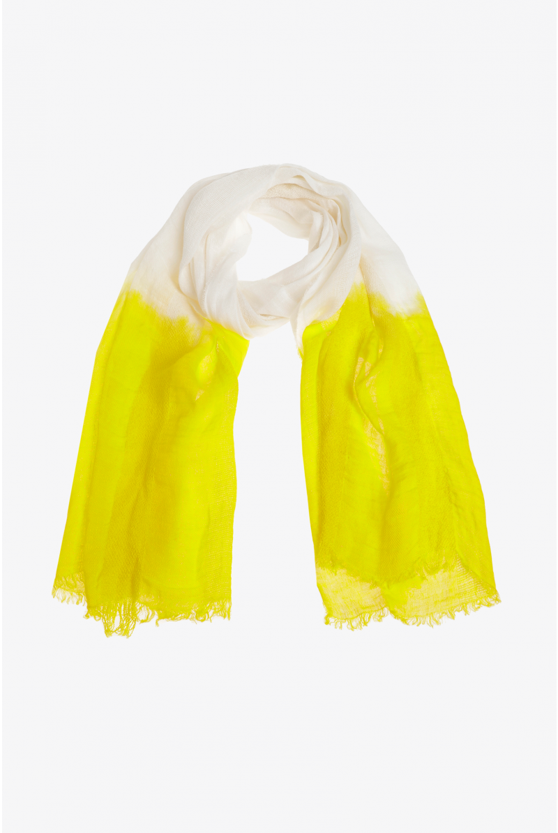 Dip dye sjaal