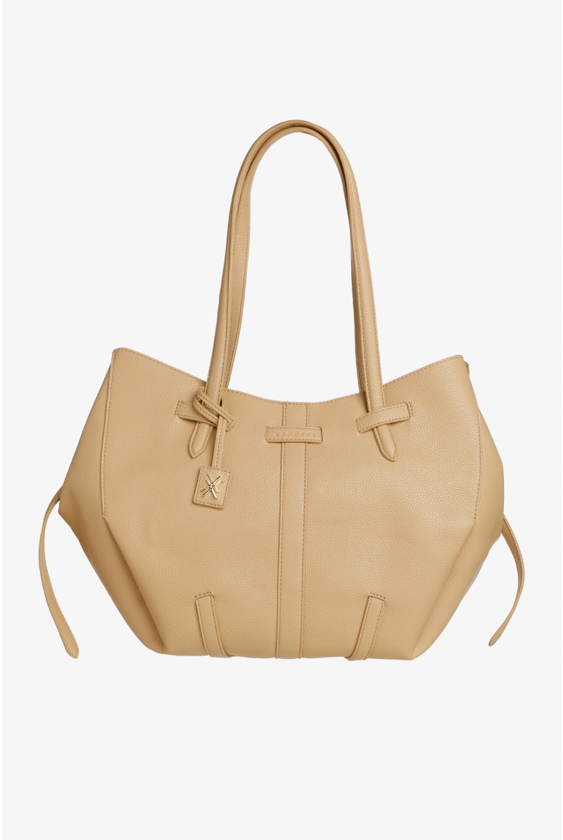 Grand sac à bandoulière en faux cuir