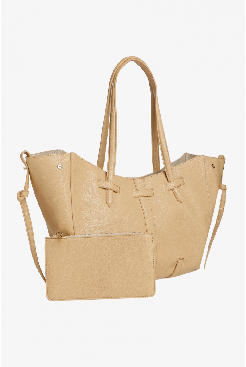 Grand sac à bandoulière en faux cuir
