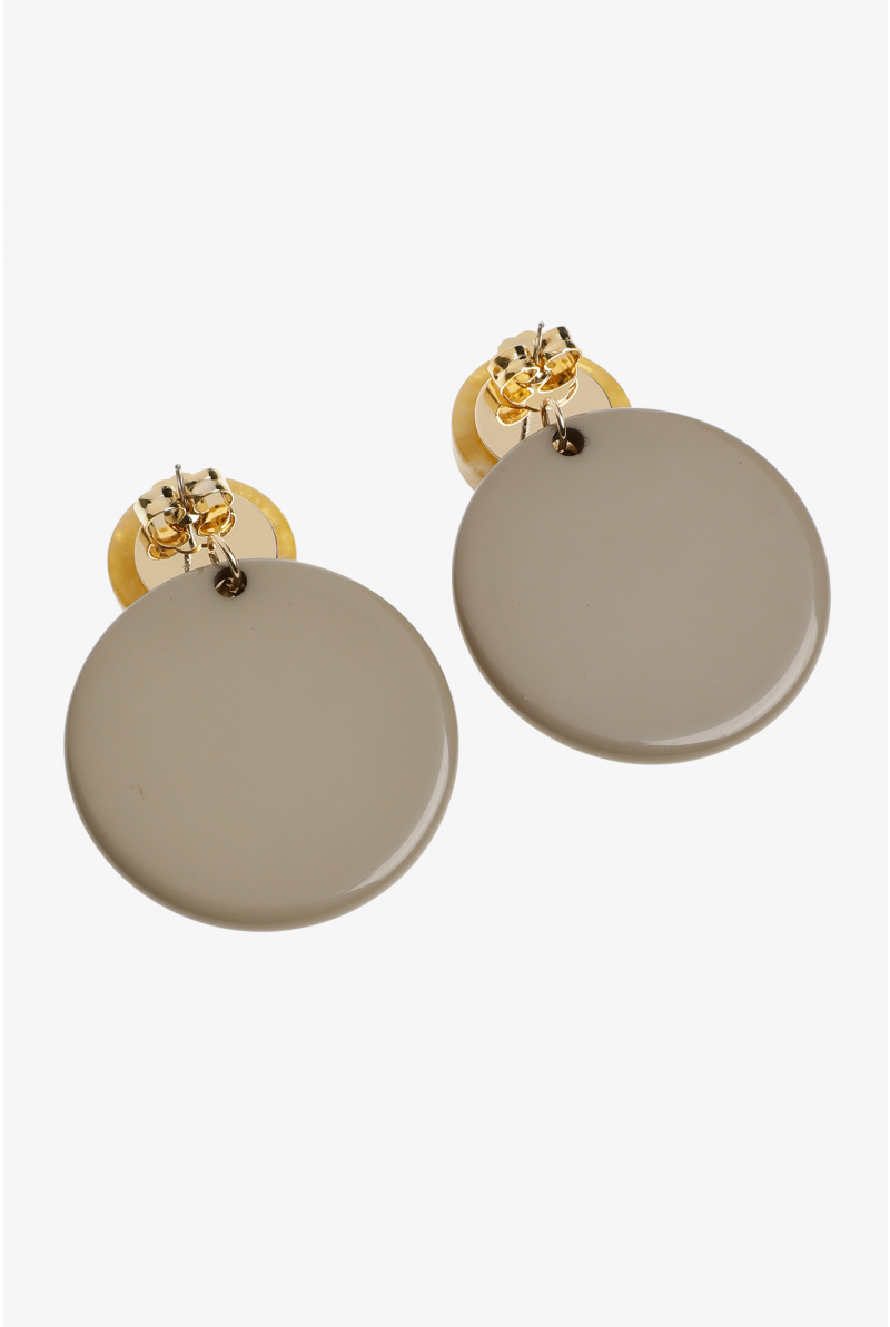 Boucles d’oreilles avec pendentifs originaux
